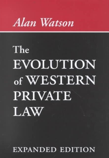 Book cover of: Evolution of Western Private Law