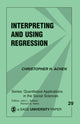 Book cover of: Interpreting and Using Regression. By: Christopher H. Achen
