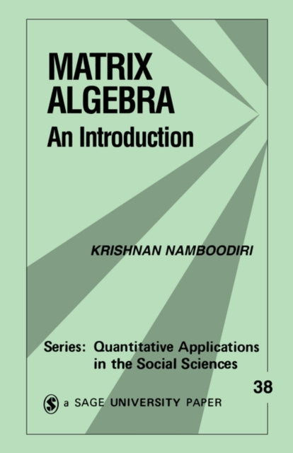 Book cover of: Matrix Algebra