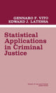 Book cover of: Statistical Applications in Criminal Justice