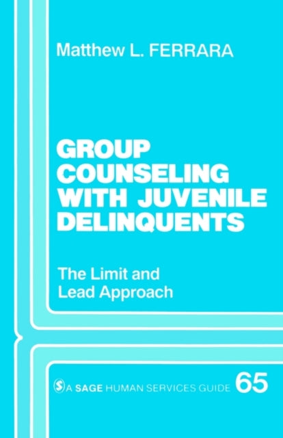 Book cover of: Group Counseling with Juvenile Delinquents
