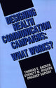 Book cover of: Designing Health Communication Campaigns