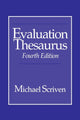 Book cover of: Evaluation Thesaurus