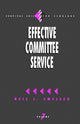 Book cover of: Effective Committee Service