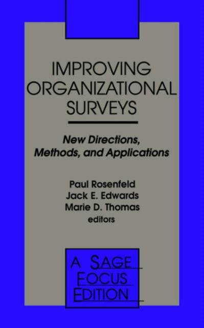 Book cover of: Improving Organizational Surveys