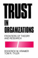 Book cover of: Trust in Organizations