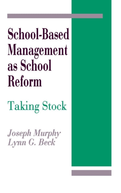 Book cover of: School-Based Management as School Reform