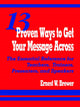 Book cover of: 13 Proven Ways to Get Your Message Across