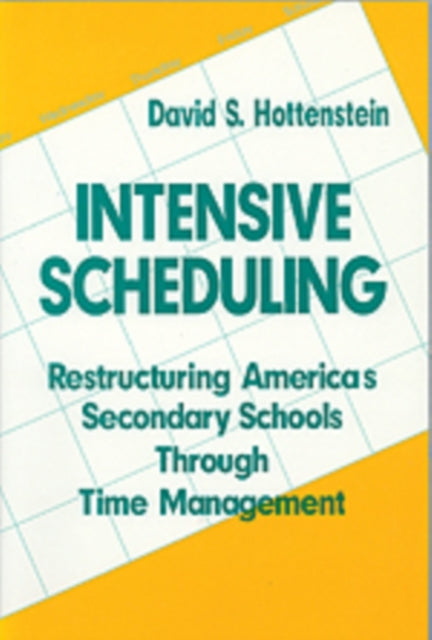 Book cover of: Intensive Scheduling
