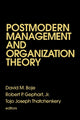 Book cover of: Postmodern Management and Organization Theory