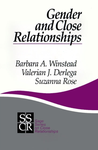 Book cover of: Gender and Close Relationships