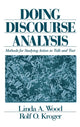 Book cover of: Doing Discourse Analysis