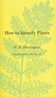 Book cover of: How to Identify Plants