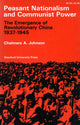 Book cover of: Peasant Nationalism and Communist Power. By: Chalmers A. Johnson