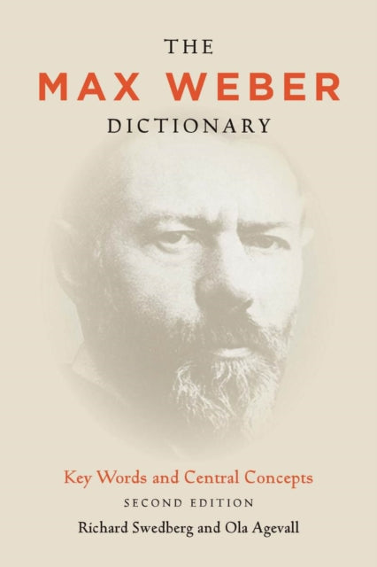 Book cover of: Max Weber Dictionary. By: Richard Swedberg