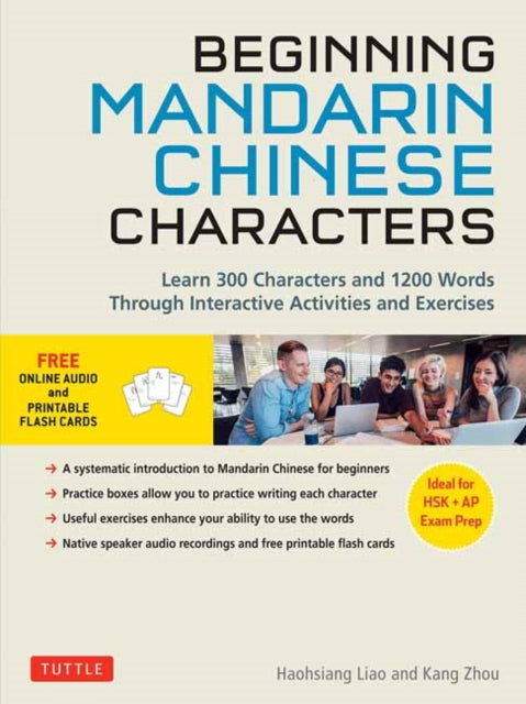 Book cover of: Beginning Mandarin Chinese Characters Volume 1. By: Haohsiang Liao