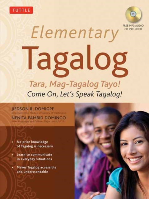 Book cover of: Elementary Tagalog. By: Jiedson R. Domigpe