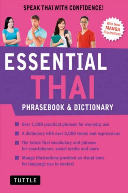 Book cover of: Essential Thai Phrasebook & Dictionary. By: Jintana Rattanakhemakorn
