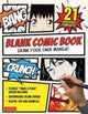 Book cover of: Blank Comic Book. By: Yumi Umemura