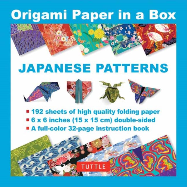 Book cover of: Origami Paper in a Box - Japanese Patterns. By: Tuttle Tuttle Studio