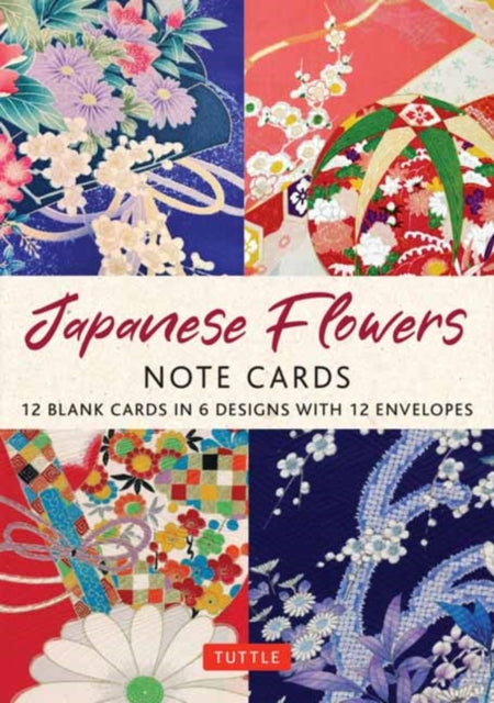 Book cover of: Japanese Flowers, 12 Note Cards