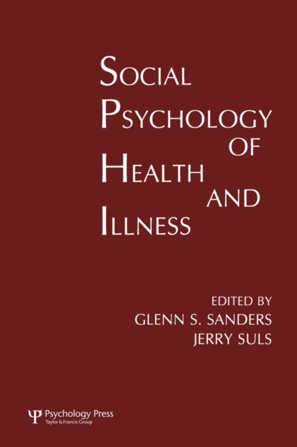 Book cover of: Social Psychology of Health and Illness