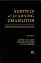 Book cover of: Subtypes of Learning Disabilities