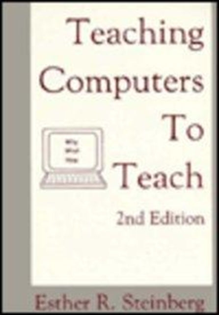 Book cover of: Teaching Computers To Teach