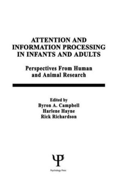 Book cover of: Attention and information Processing in infants and Adults