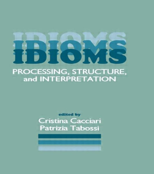 Book cover of: Idioms