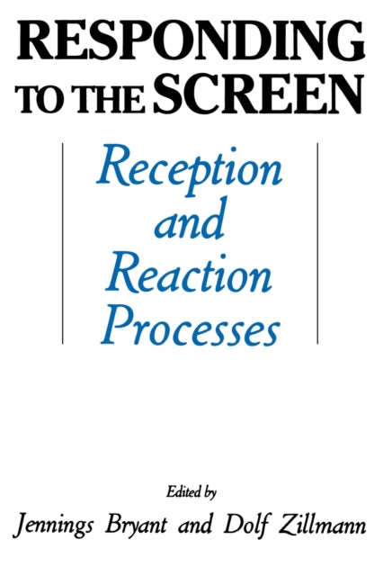 Book cover of: Responding To the Screen