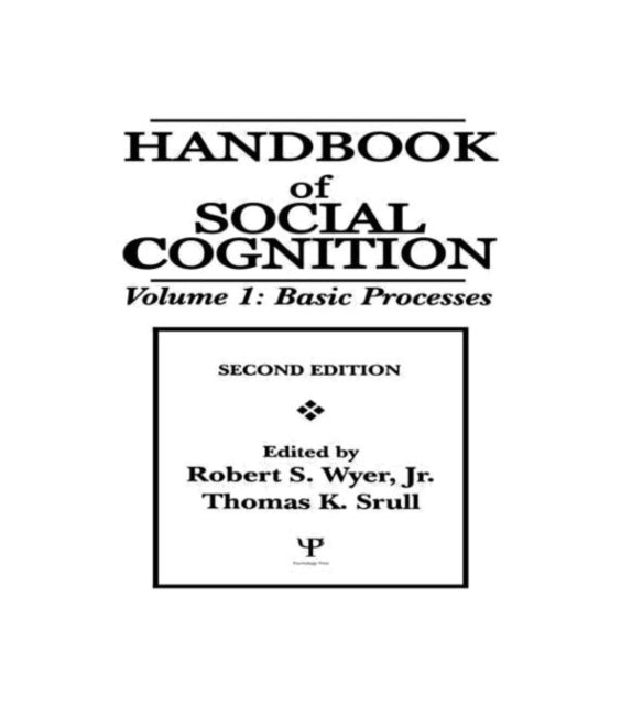 Book cover of: Handbook of Social Cognition