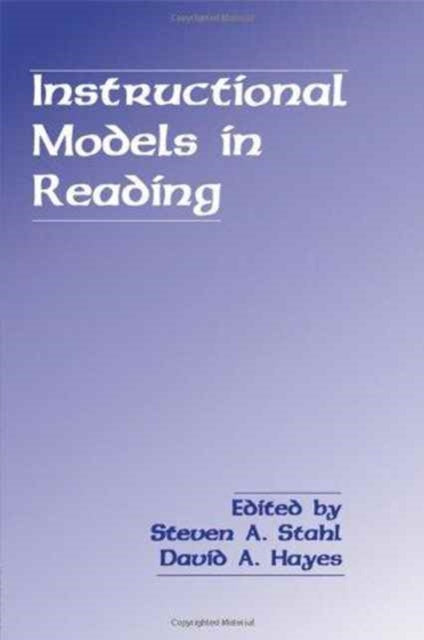 Book cover of: Instructional Models in Reading