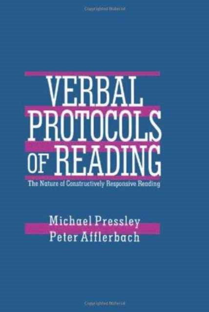 Book cover of: Verbal Protocols of Reading