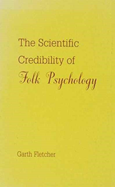 Book cover of: Scientific Credibility of Folk Psychology