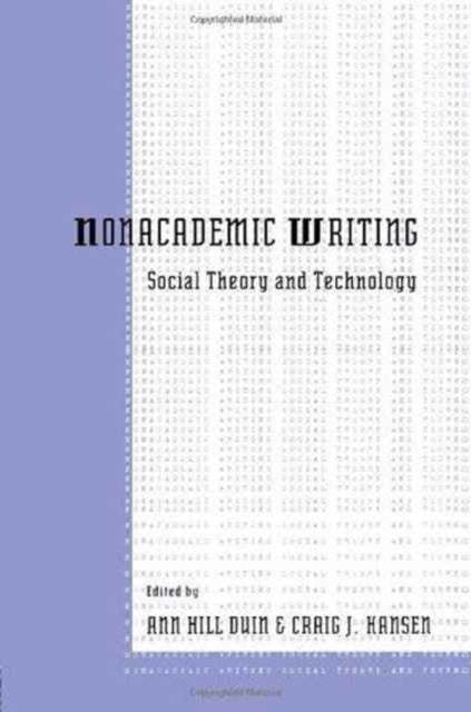 Book cover of: Nonacademic Writing