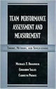 Book cover of: Team Performance Assessment and Measurement