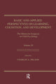 Book cover of: Basic and Applied Perspectives on Learning, Cognition, and Development. By: Charles A. Nelson