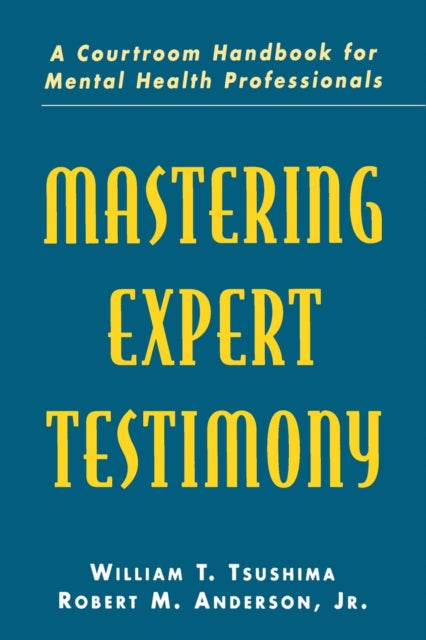 Book cover of: Mastering Expert Testimony