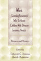 Book cover of: What Reading Research Tells Us About Children With Diverse Learning Needs