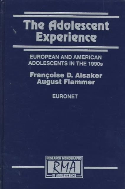 Book cover of: Adolescent Experience. By: Franoise D. Alsaker