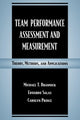 Book cover of: Team Performance Assessment and Measurement