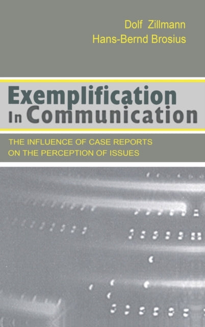 Book cover of: Exemplification in Communication