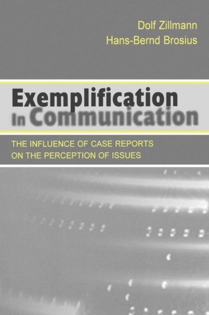 Book cover of: Exemplification in Communication