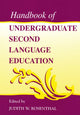 Book cover of: Handbook of Undergraduate Second Language Education