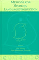 Book cover of: Methods for Studying Language Production