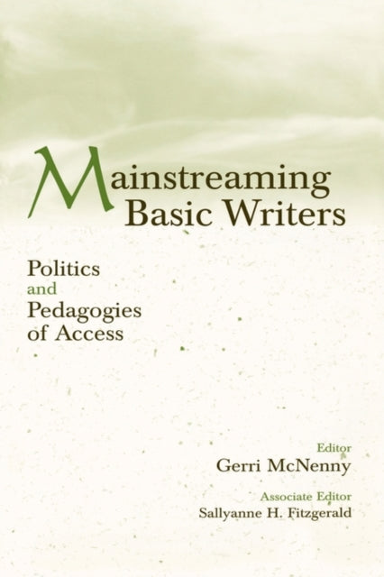 Book cover of: Mainstreaming Basic Writers