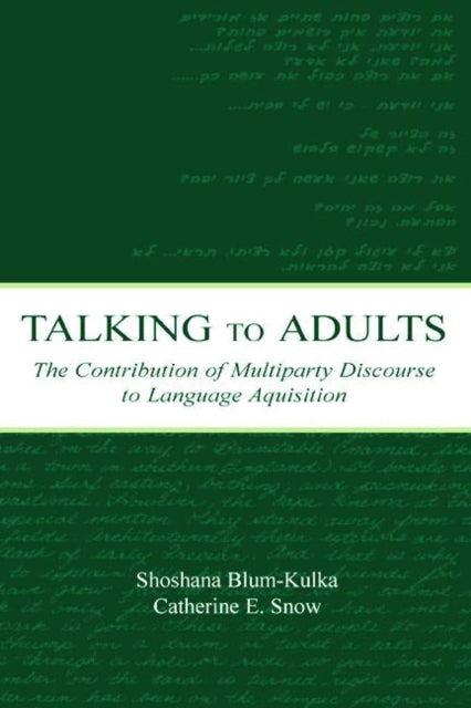 Book cover of: Talking to Adults