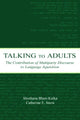 Book cover of: Talking to Adults