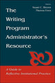 Book cover of: Writing Program Administrator's Resource